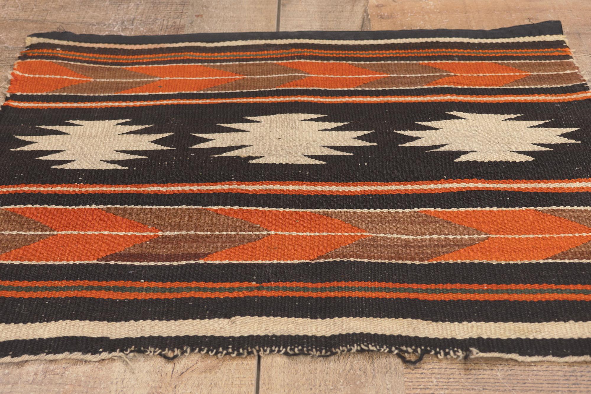 20th Century Antique Chinle Navajo Rug, Southwestern Chic Meets Luxury Lodge For Sale
