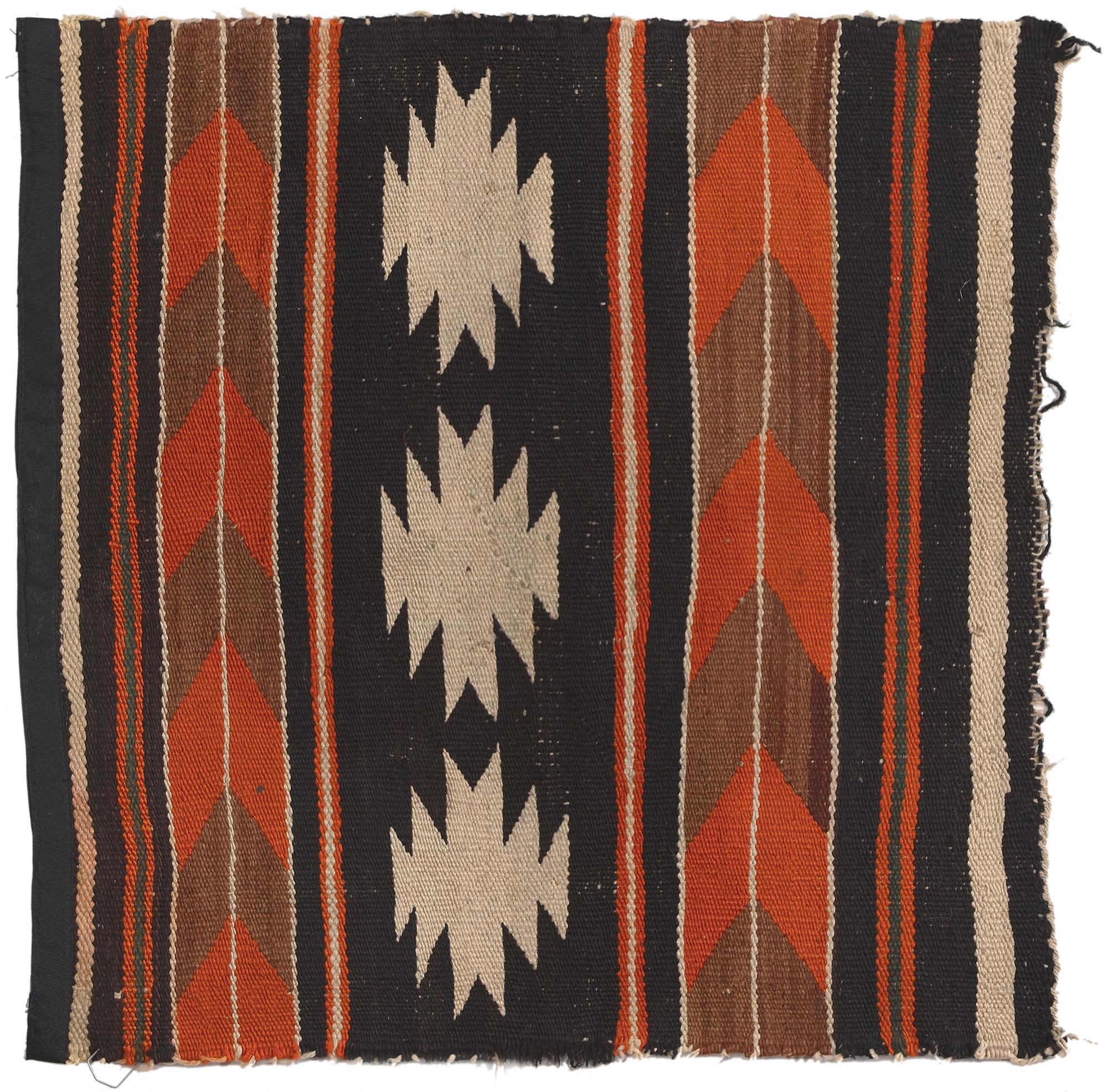 Antique Chinle Navajo Rug, Southwestern Chic Meets Luxury Lodge For Sale 1