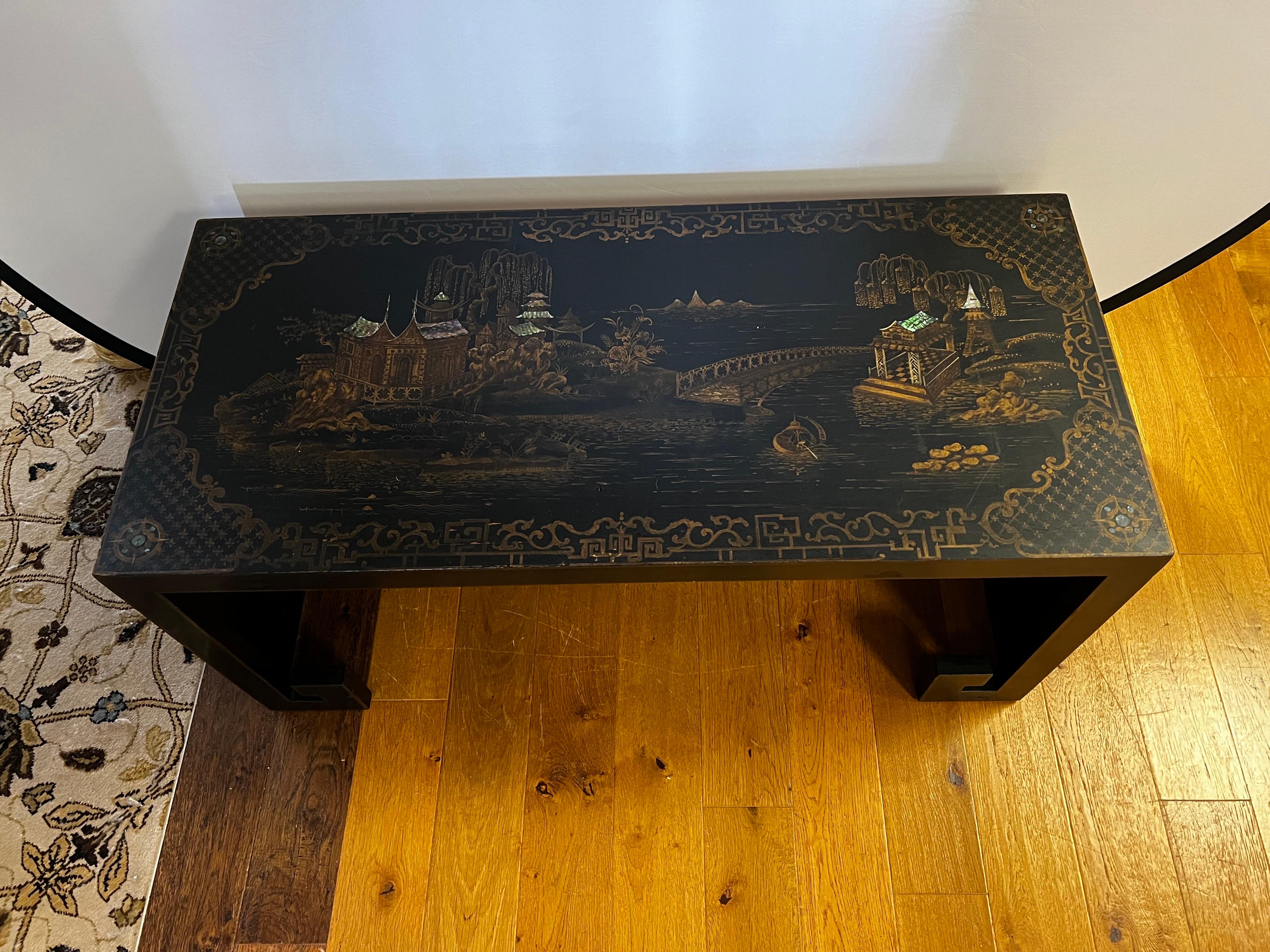 table basse chinoise
