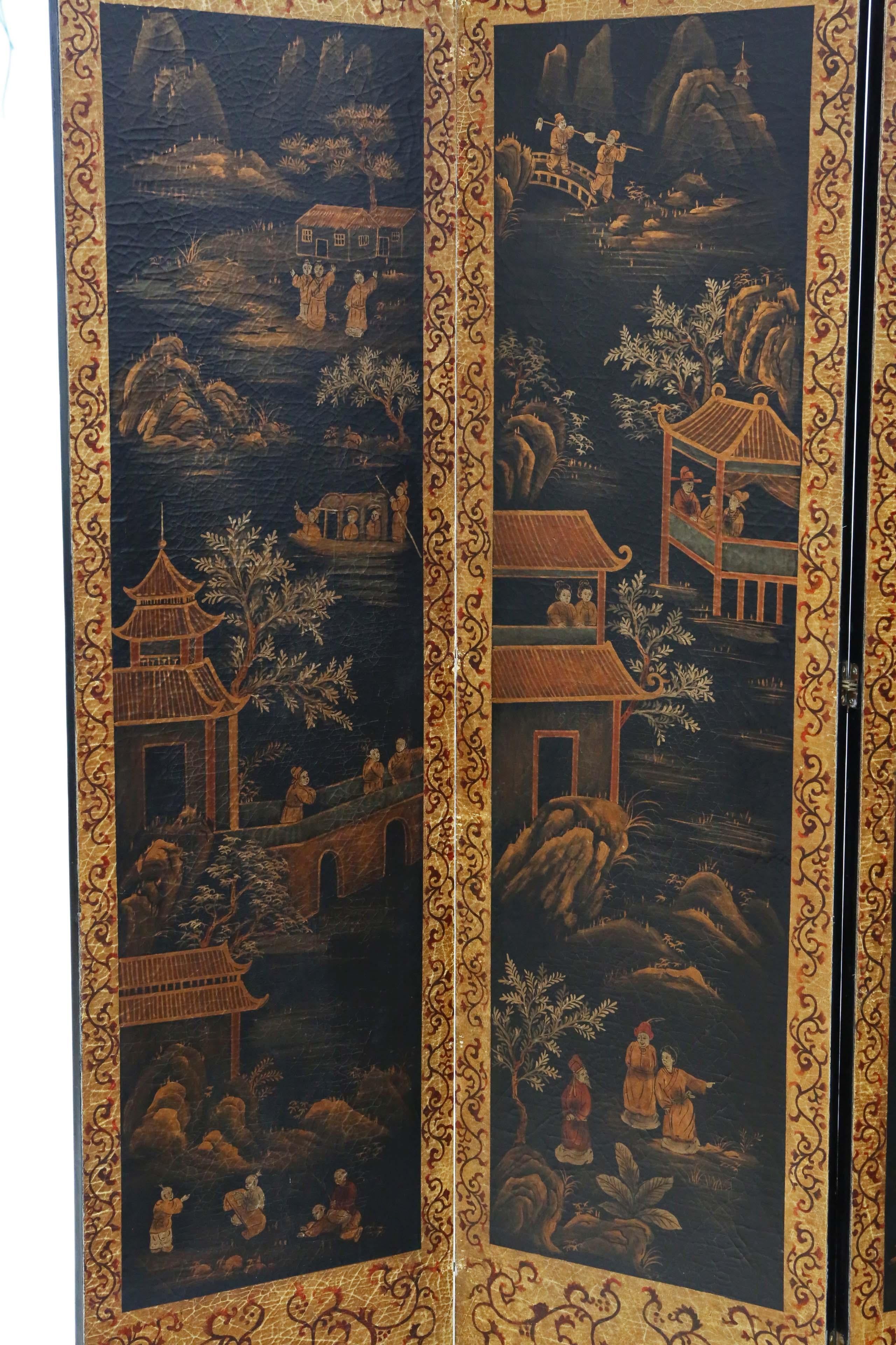 dressing screen antique