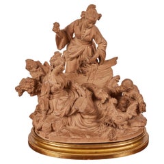 Antique, Chinoiserie Figural Group