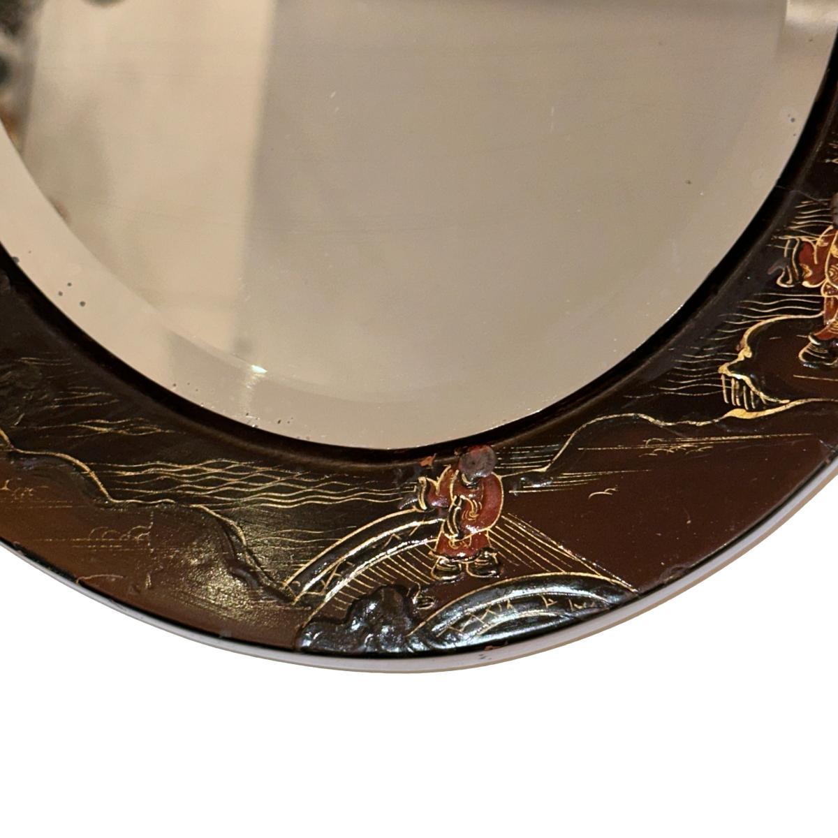 Anglais Miroir chinoiseries anciennes en vente