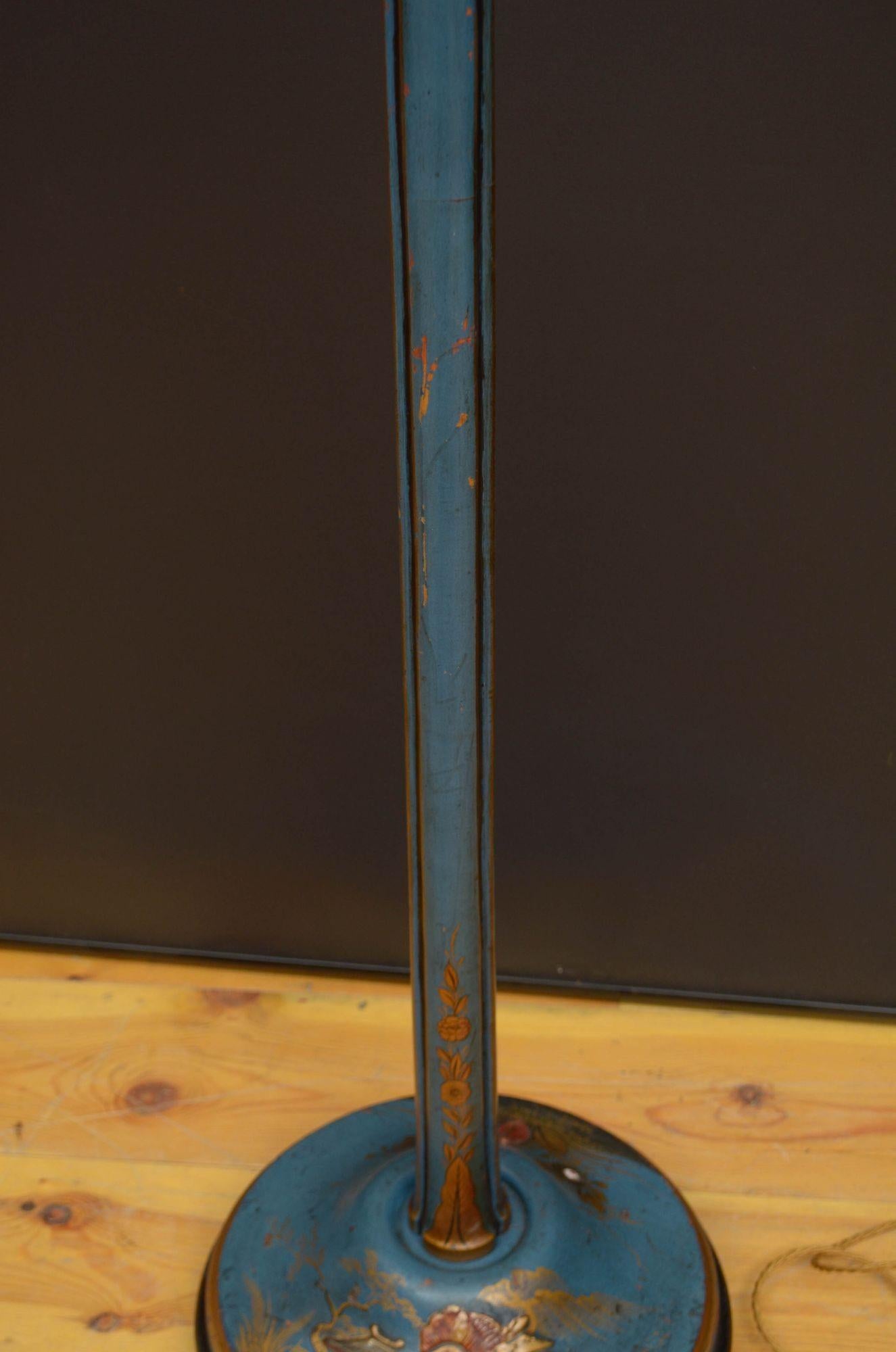 Antike Chinoiserie-Stehlampe (Englisch) im Angebot