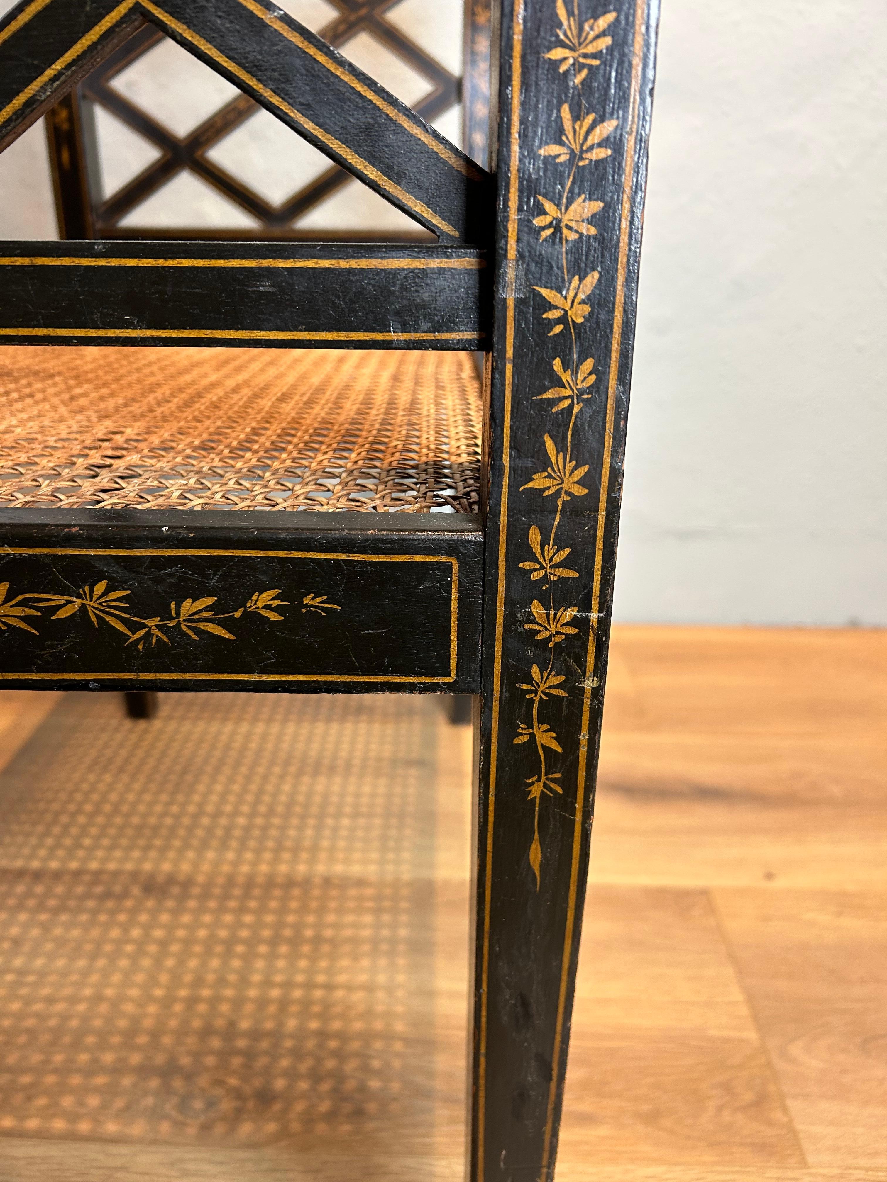 20th Century Chinoiserie Window seat For Sale