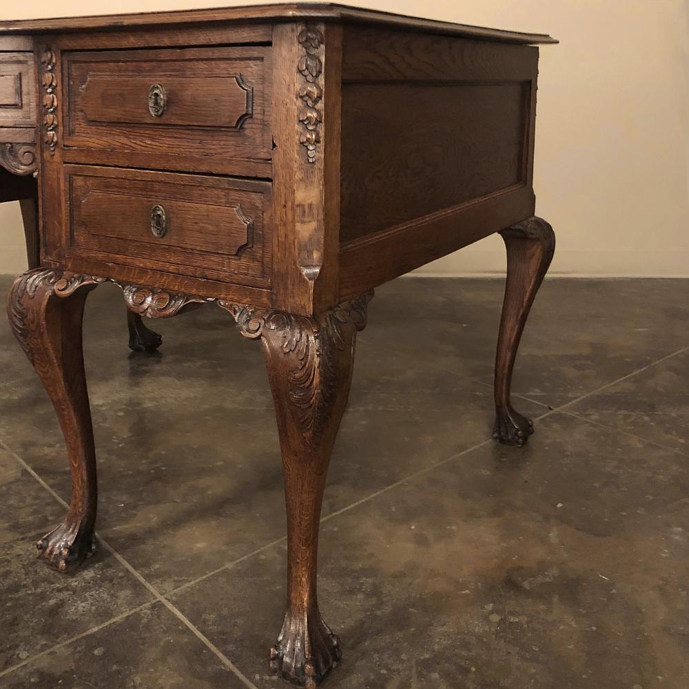 Antique Chippendale Double Sided Desk 3