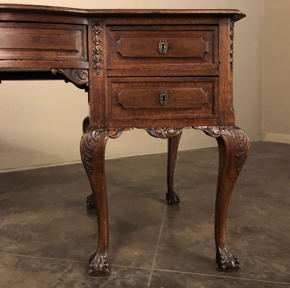 Antique Chippendale Double Sided Desk 1
