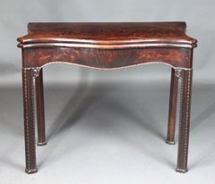 Antique Chippendale Mahogany Card Table