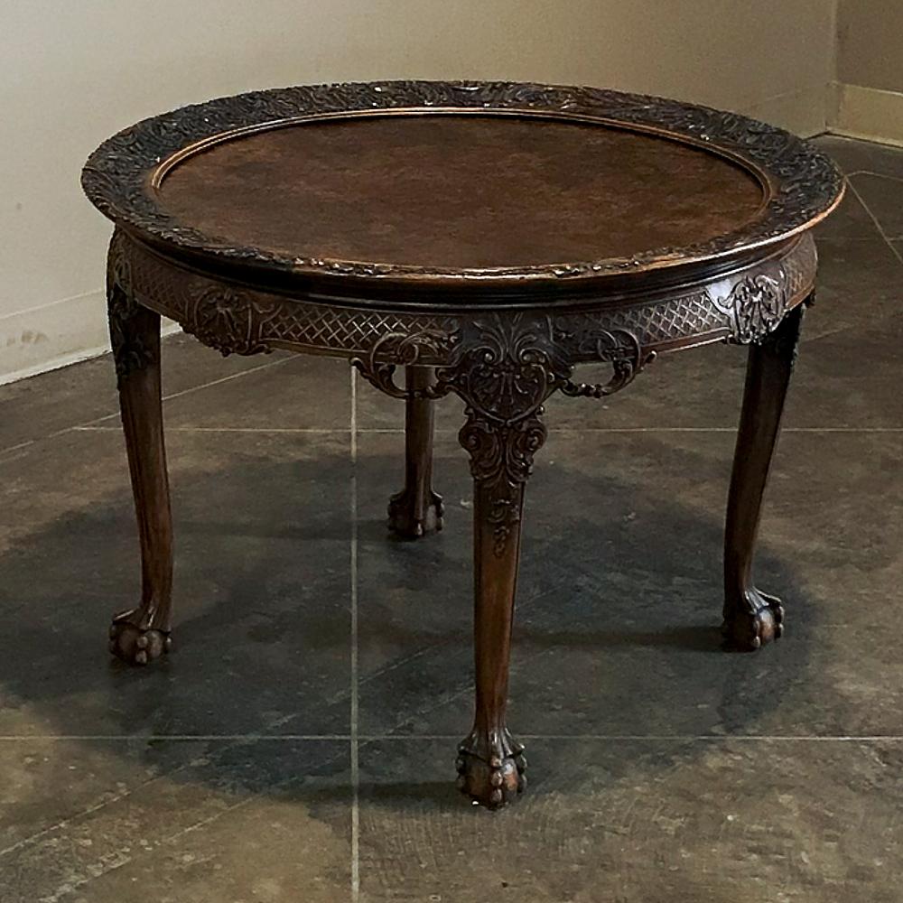 chippendale end table
