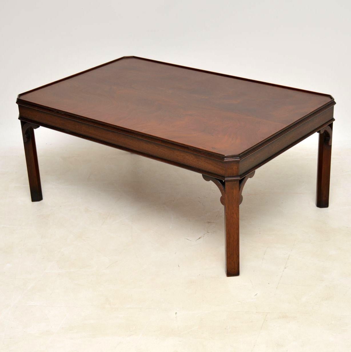 antique chippendale coffee table