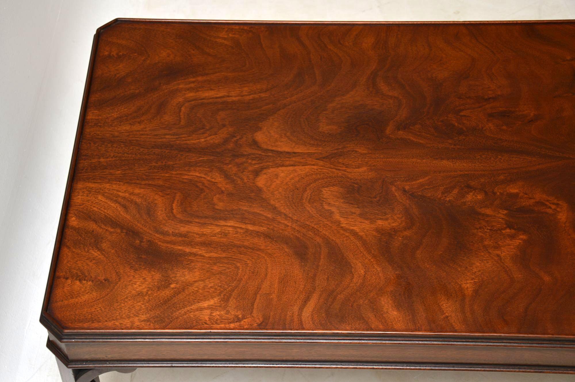 antique mahogany coffee table