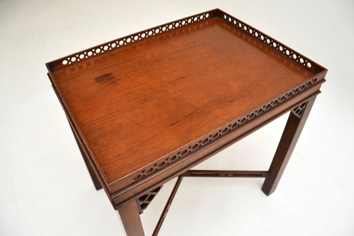 Mid-20th Century Antique Chippendale Style Side Table