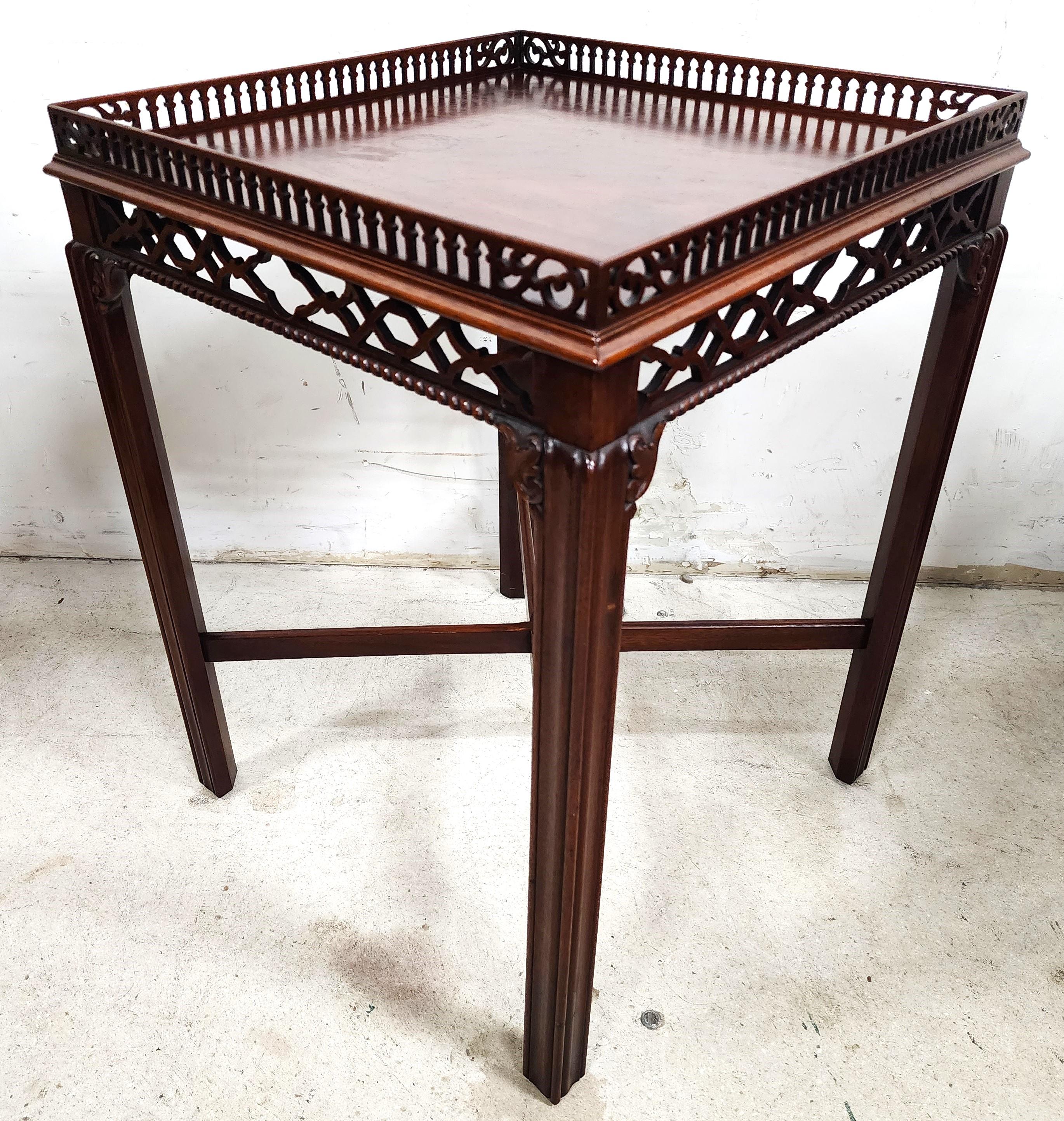 Antique Chippendale Table George II Style For Sale 5