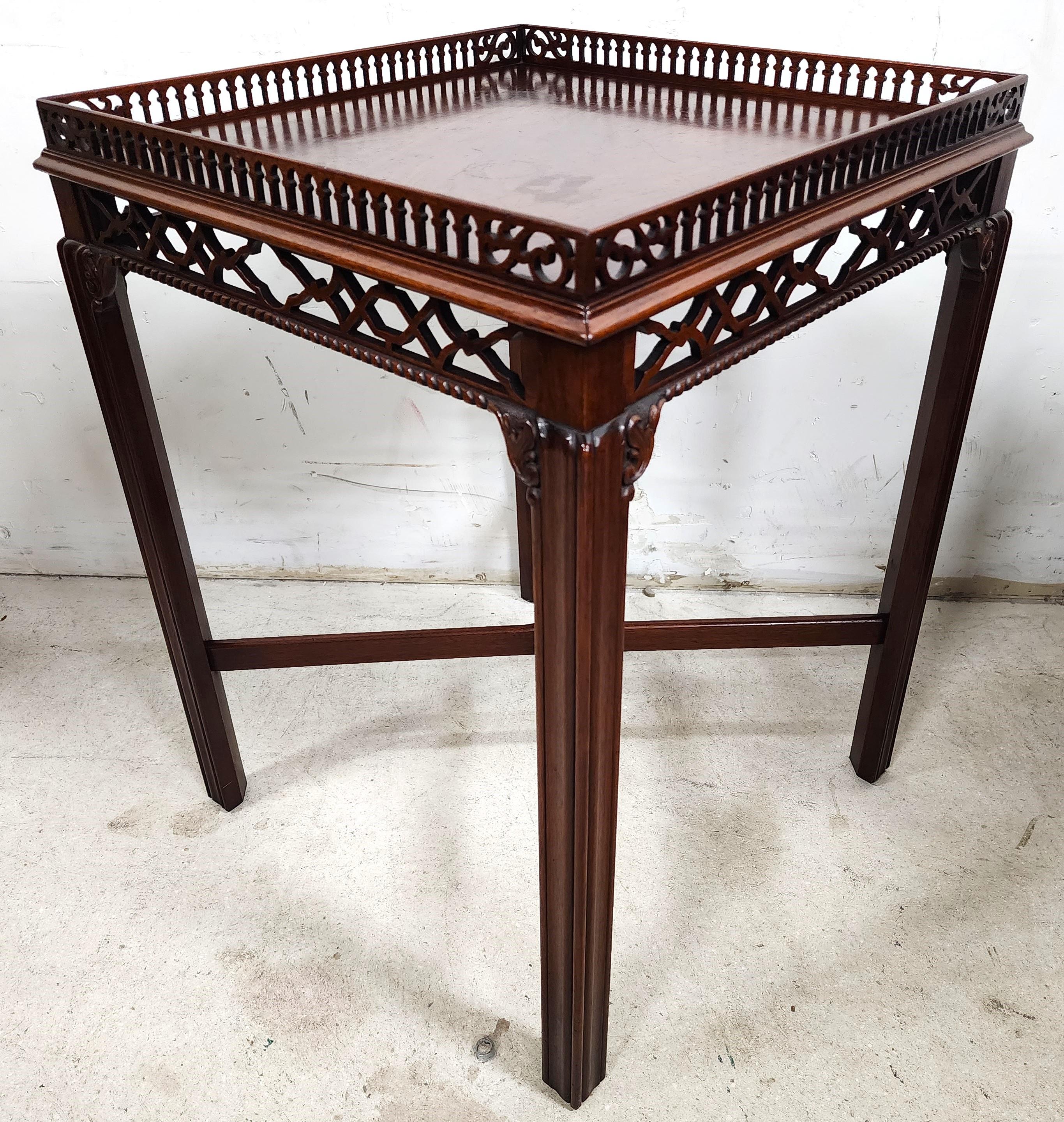 Antique Chippendale Table George II Style For Sale 8
