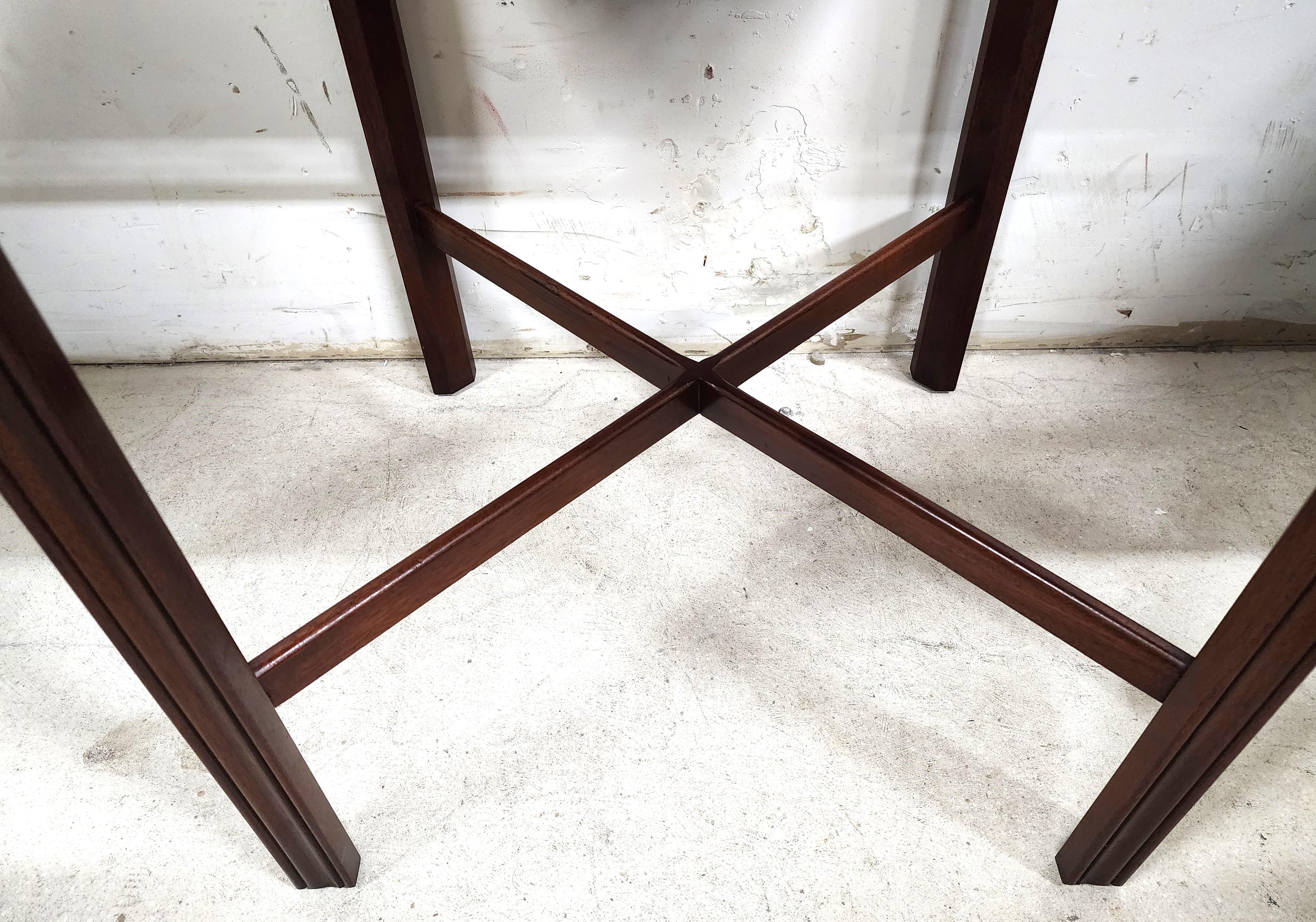 Mahogany Antique Chippendale Table George II Style For Sale