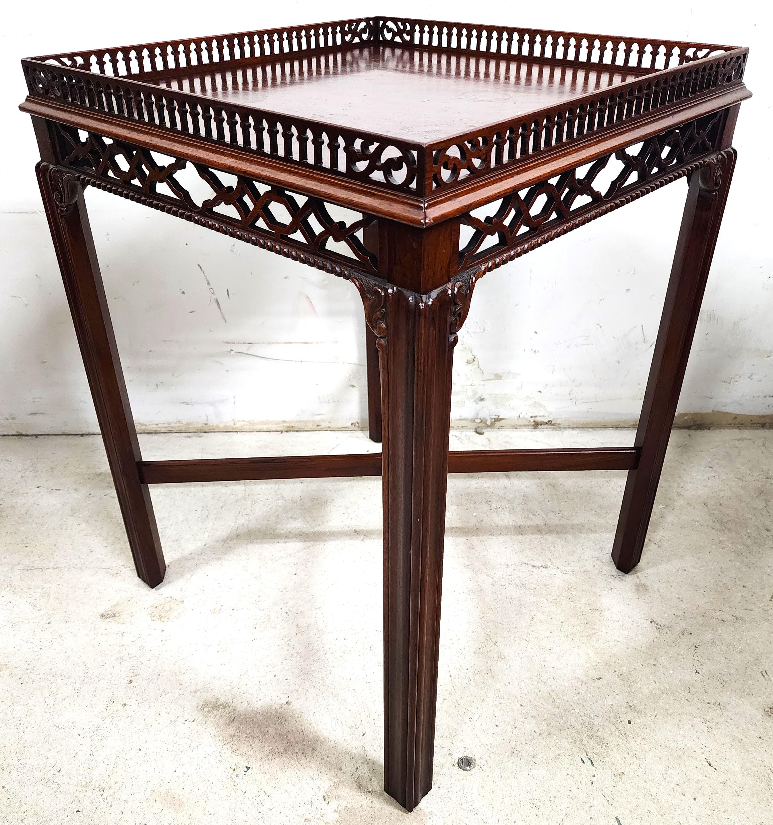 Antique Chippendale Table George II Style For Sale 1
