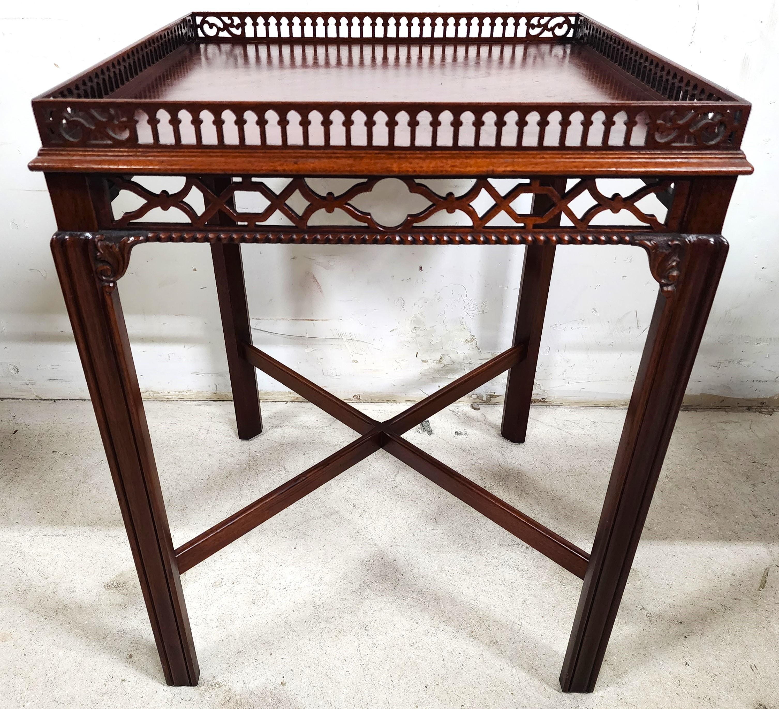Antique Chippendale Table George II Style For Sale 2