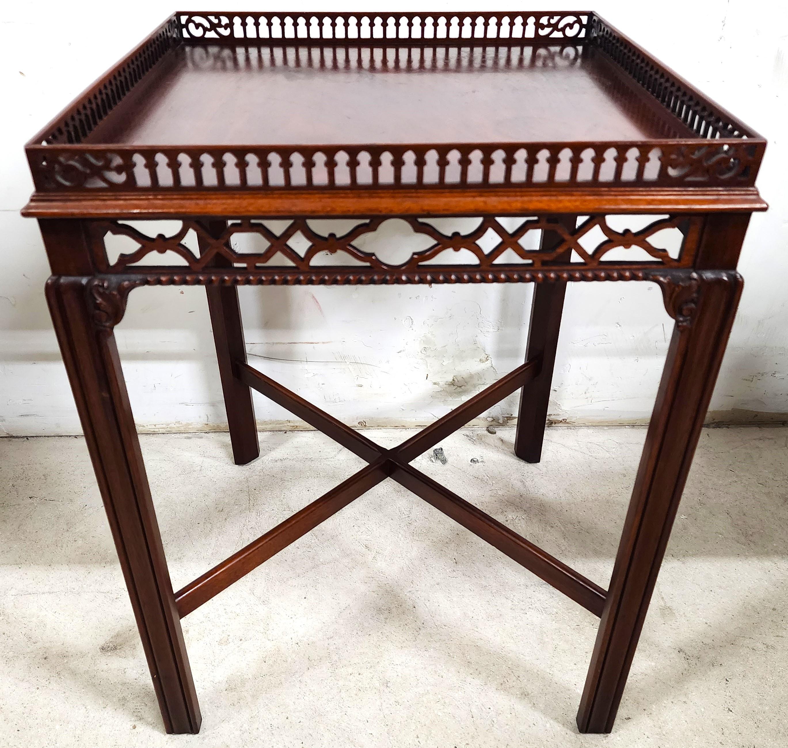 Antique Chippendale Table George II Style For Sale 4