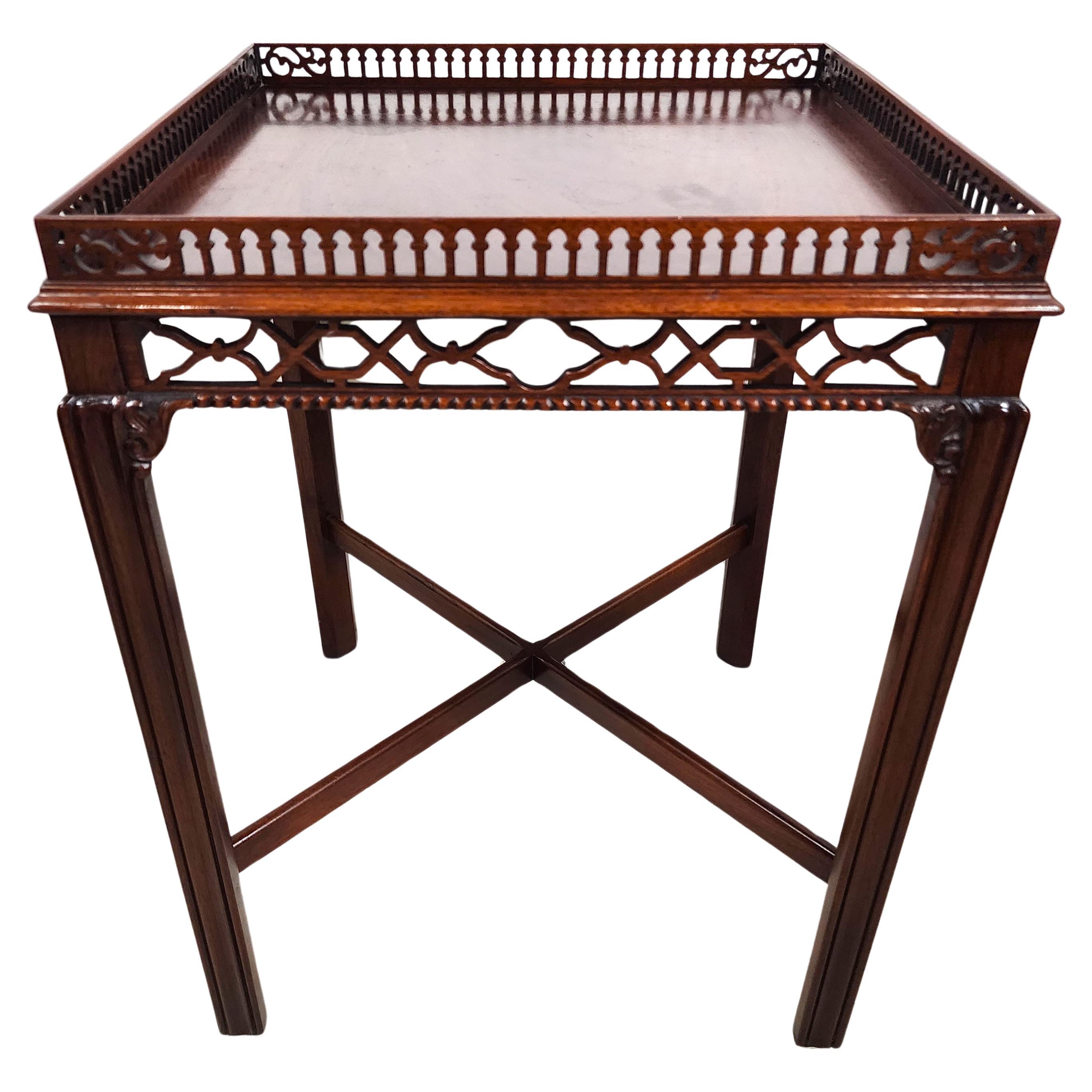 Antique Chippendale Table George II Style For Sale