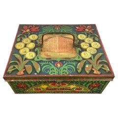 Antique Chocolat Tin, Early 20th Century, Belgium