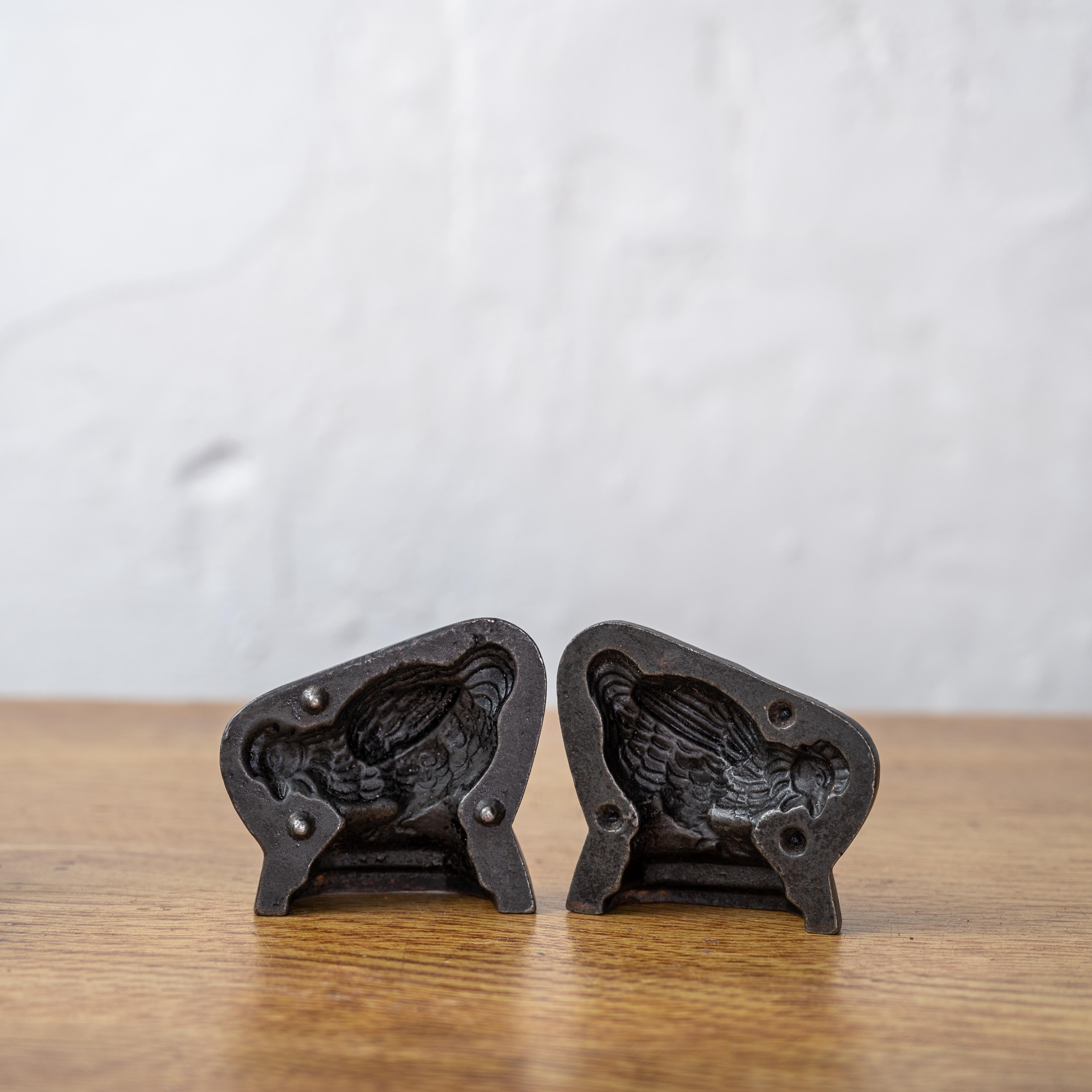 Antico stampo per cioccolato, 1890 circa - set di 4 pezzi in vendita 3
