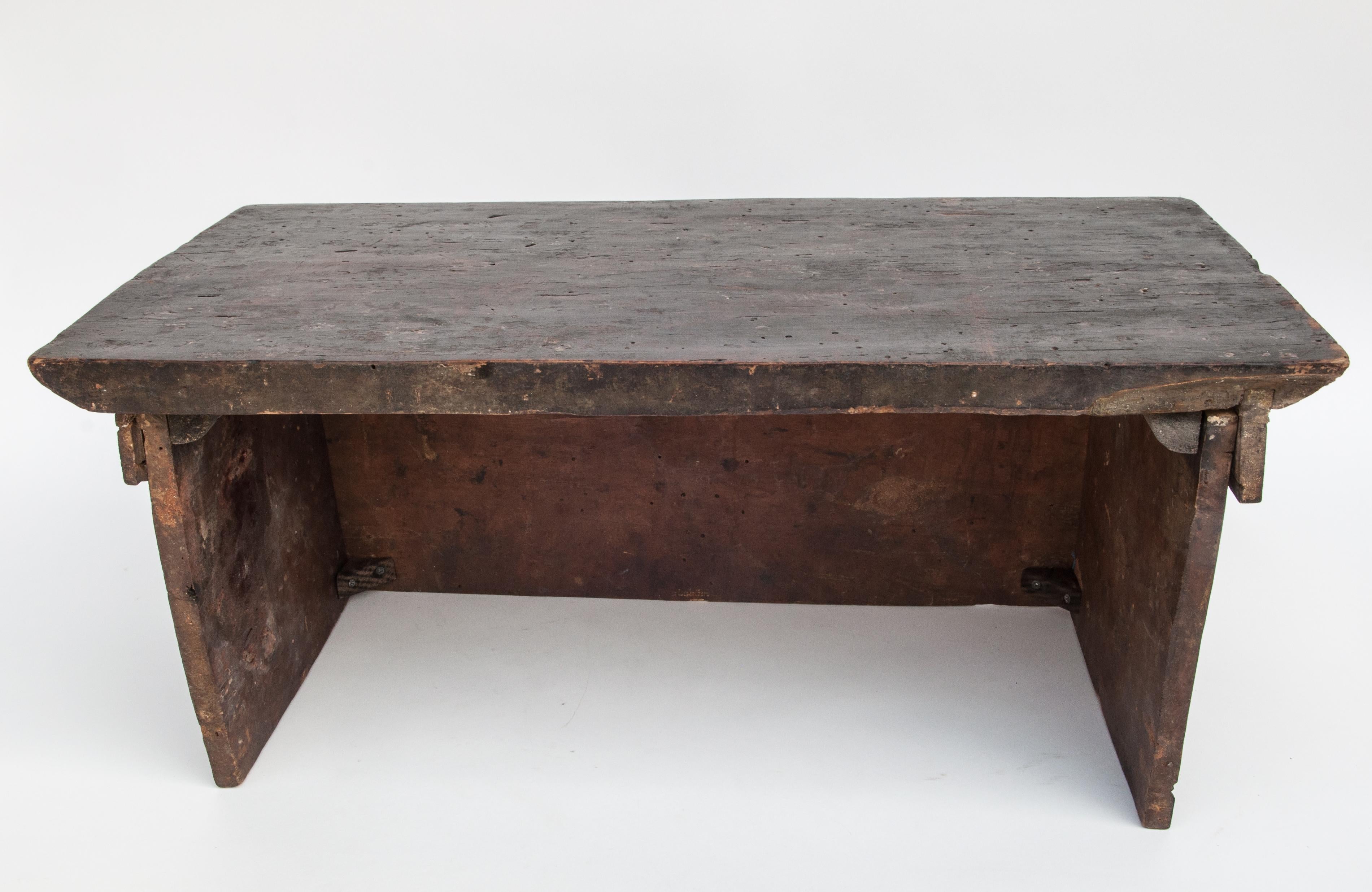 Antique Choktse, Tea or Writing Table from Tibet, 19th Century or Earlier 6