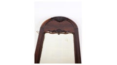Antique Christian VIII Mirror Made In Mahogany From 1860s