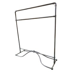 Antique Chrome Clothing Rack