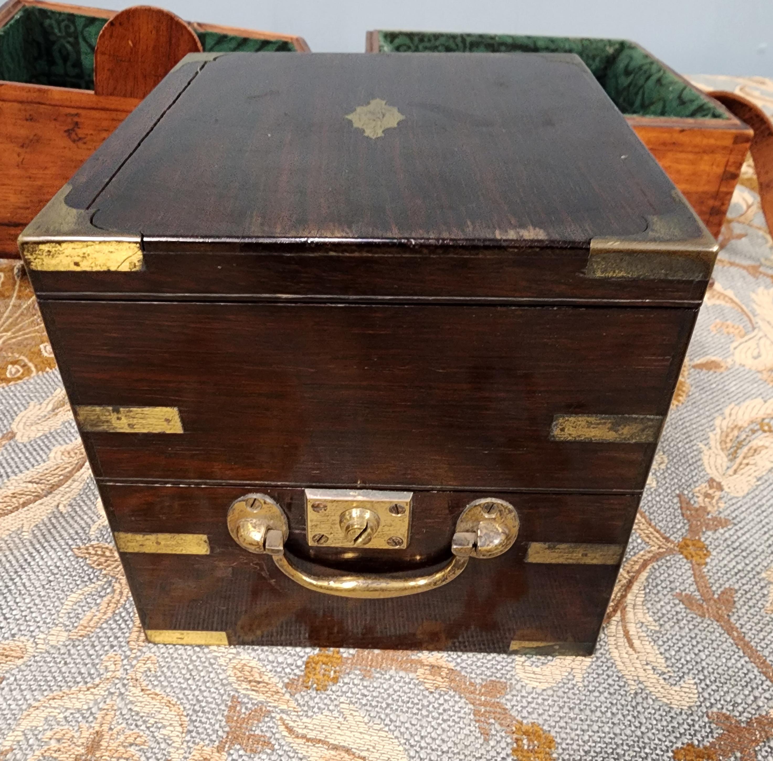 Antique Chronometer Clock J. Sewill Liverpool Marine Royal Navy Box For Sale 4