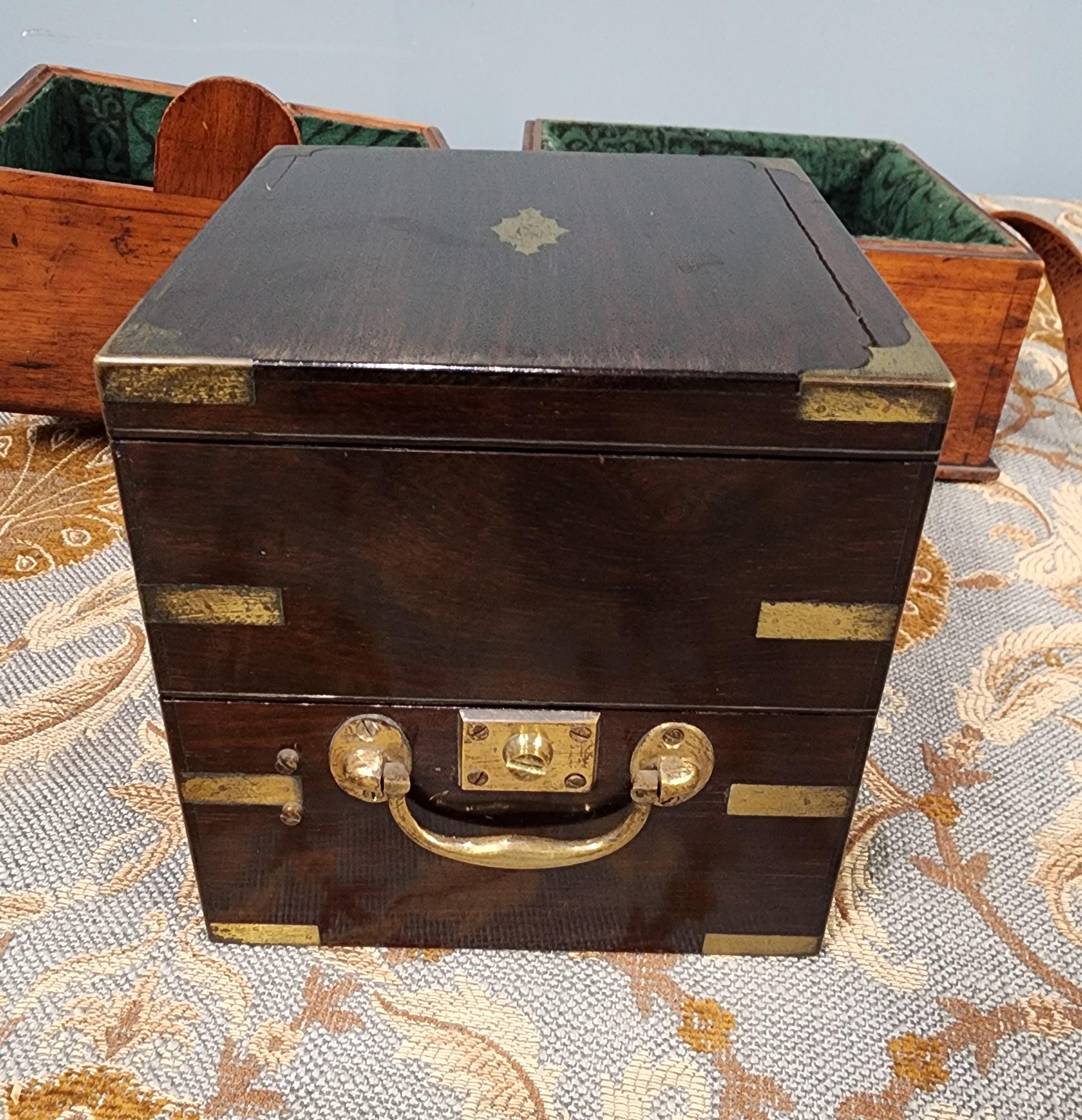 Antique Chronometer Clock J. Sewill Liverpool Marine Royal Navy Box For Sale 2