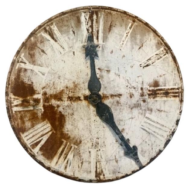 Antique Church Clock Face, AC-0120 For Sale