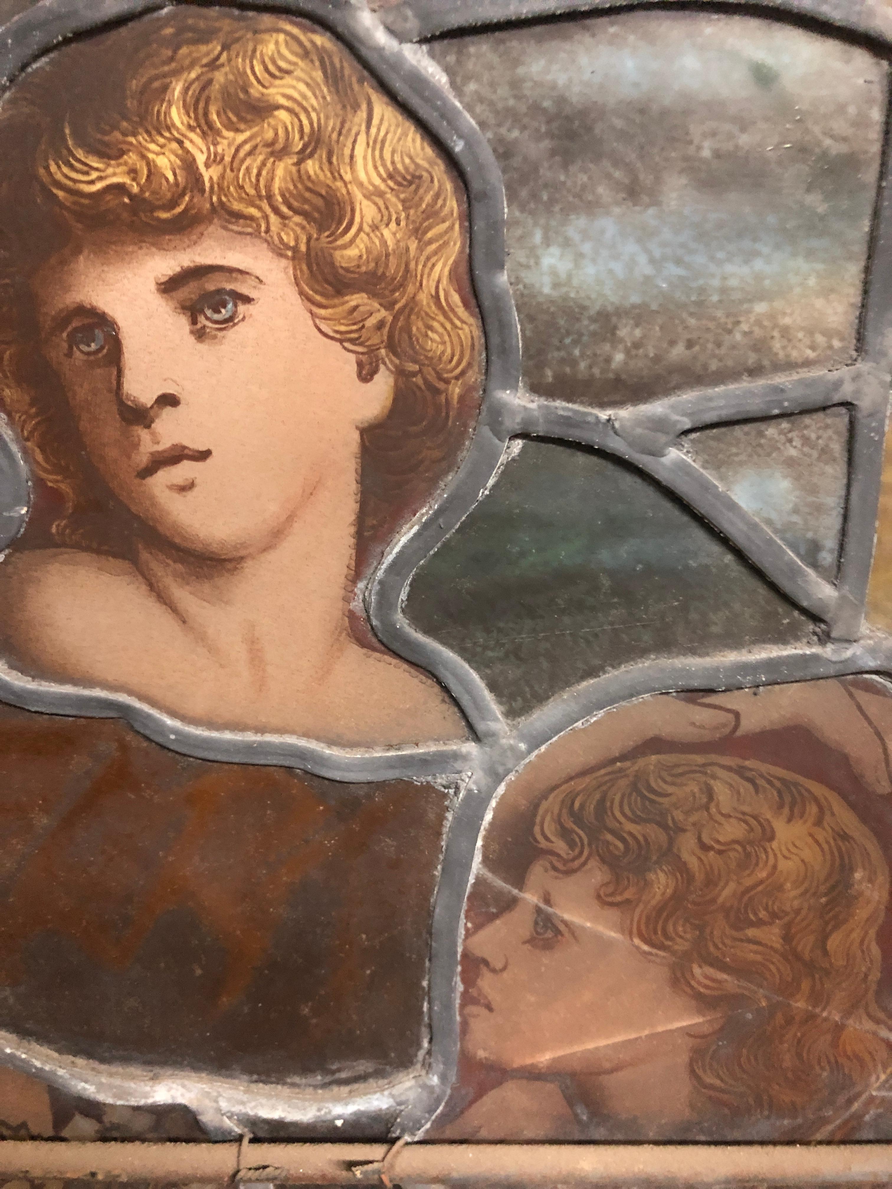 Ventana antigua de iglesia 28