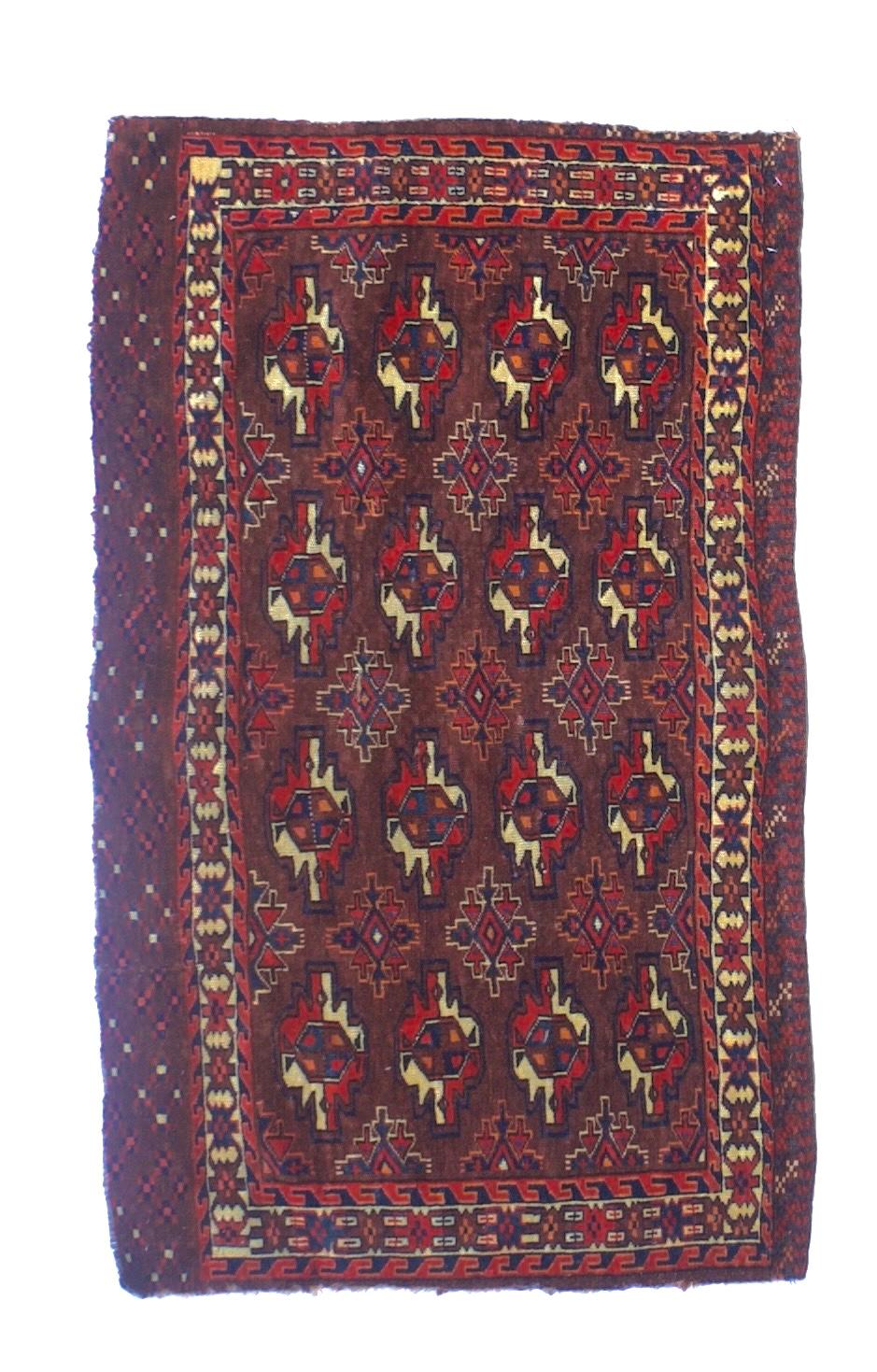 Antiker Chuval Turkman Teppich 2'3