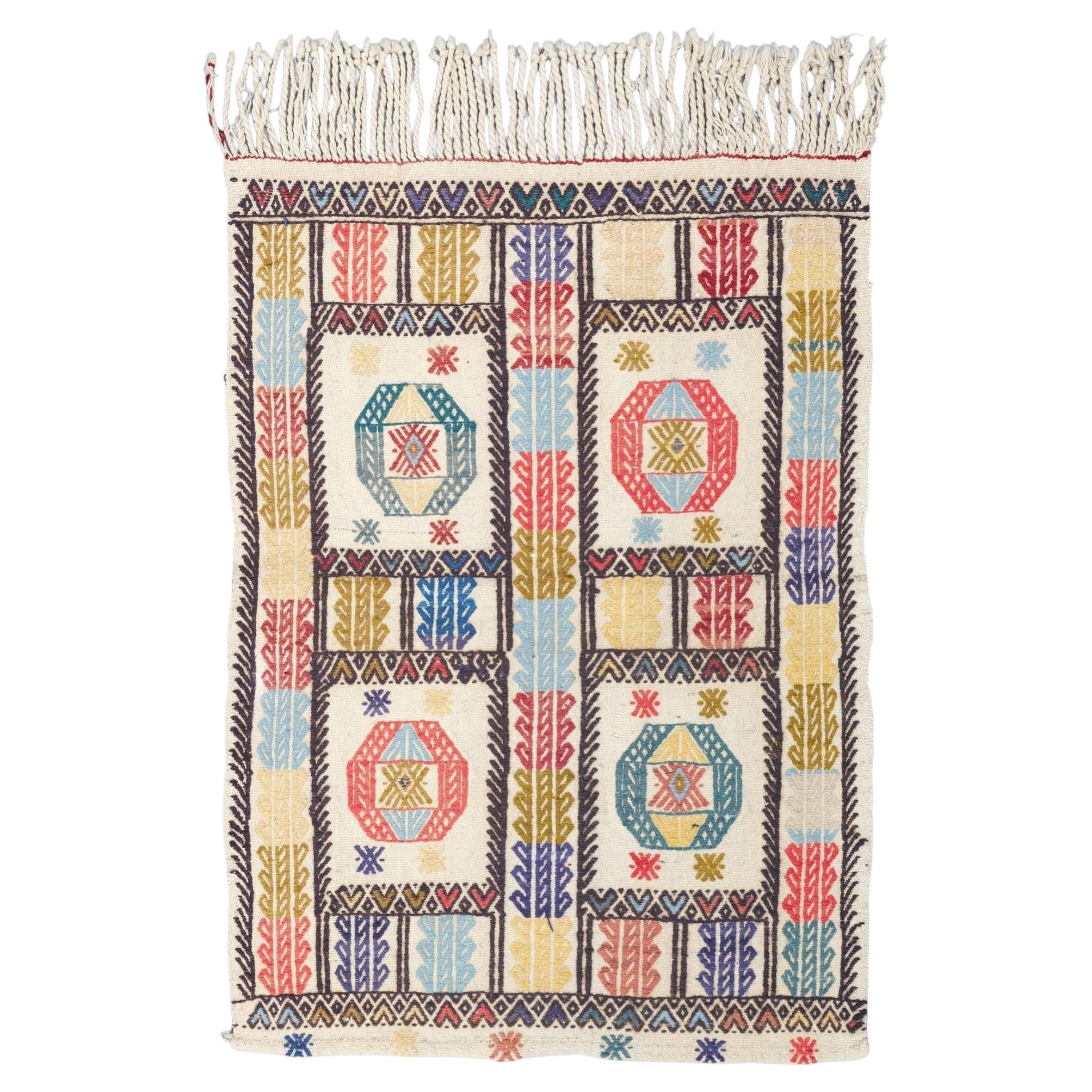 Antique Cicim Kilim - Early 20th Century