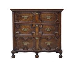 Antique circa 1590s English Jacobean Dresser Dovetail Drawers
