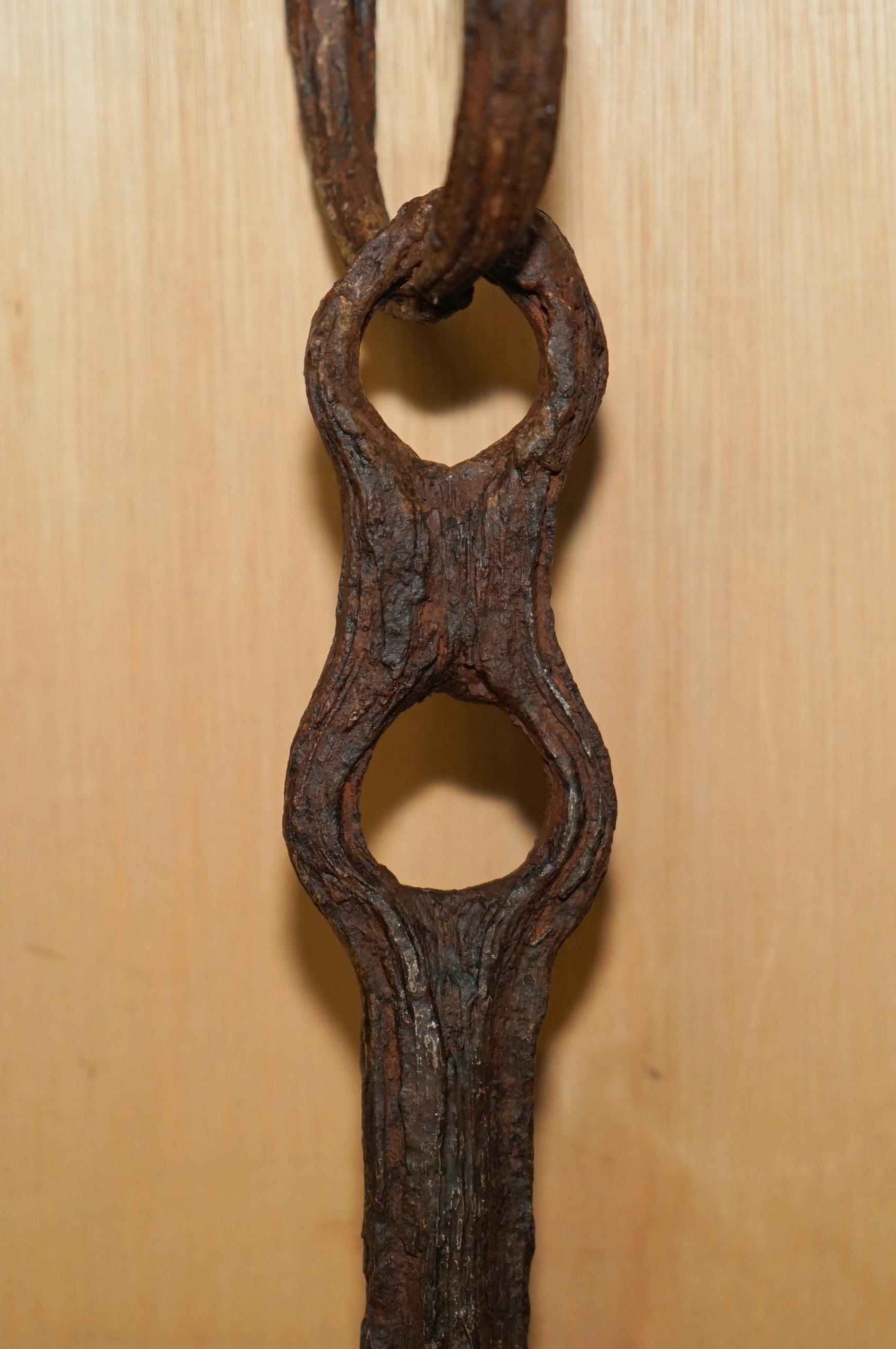 antigua ancla de barco inglesa de penanza circa 1640 original muy desgastada en venta 2
