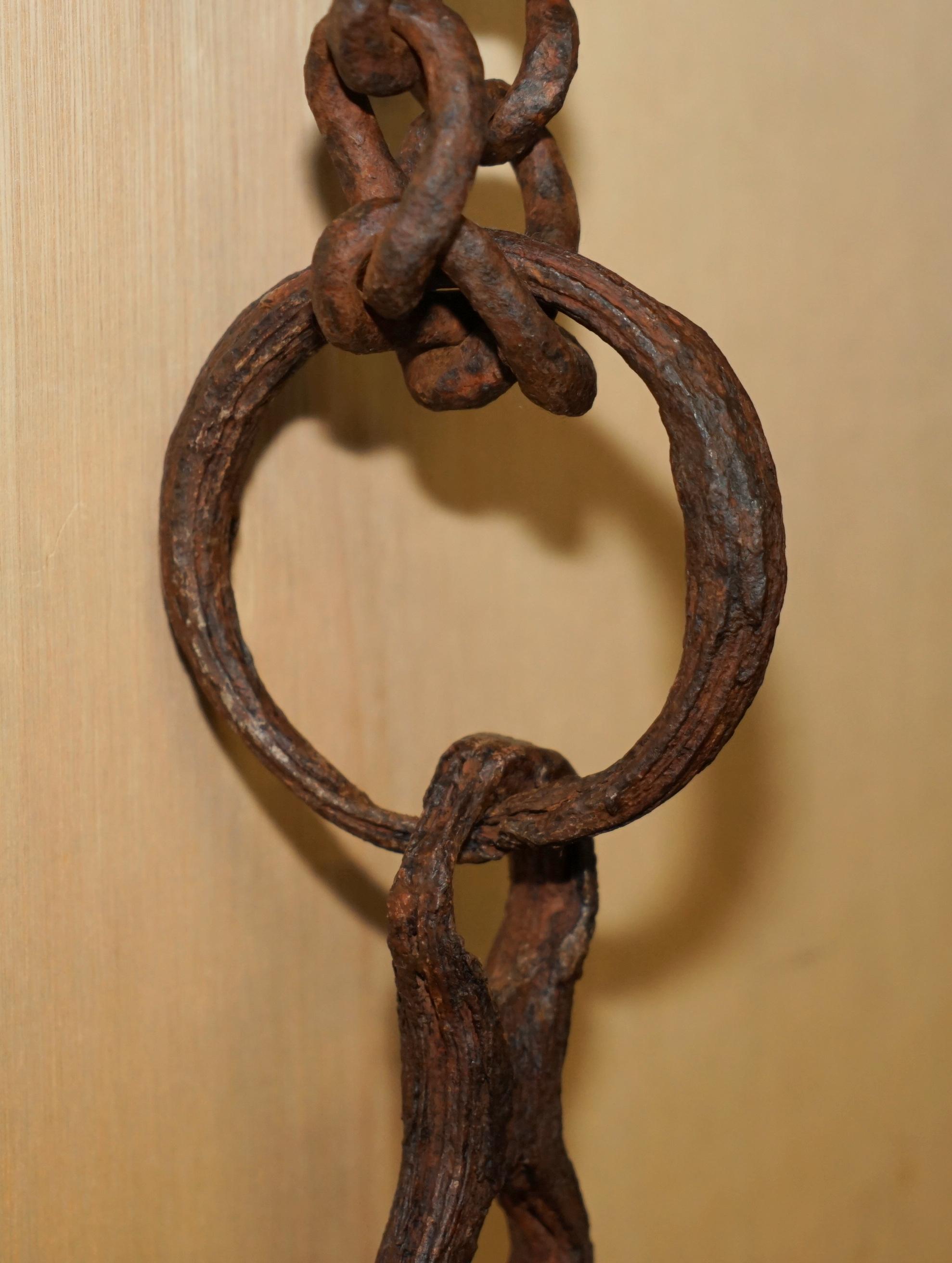 antigua ancla de barco inglesa de penanza circa 1640 original muy desgastada en venta 3
