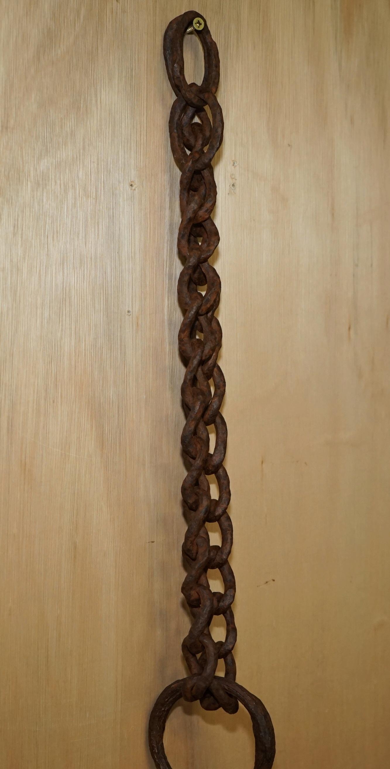 antigua ancla de barco inglesa de penanza circa 1640 original muy desgastada en venta 4