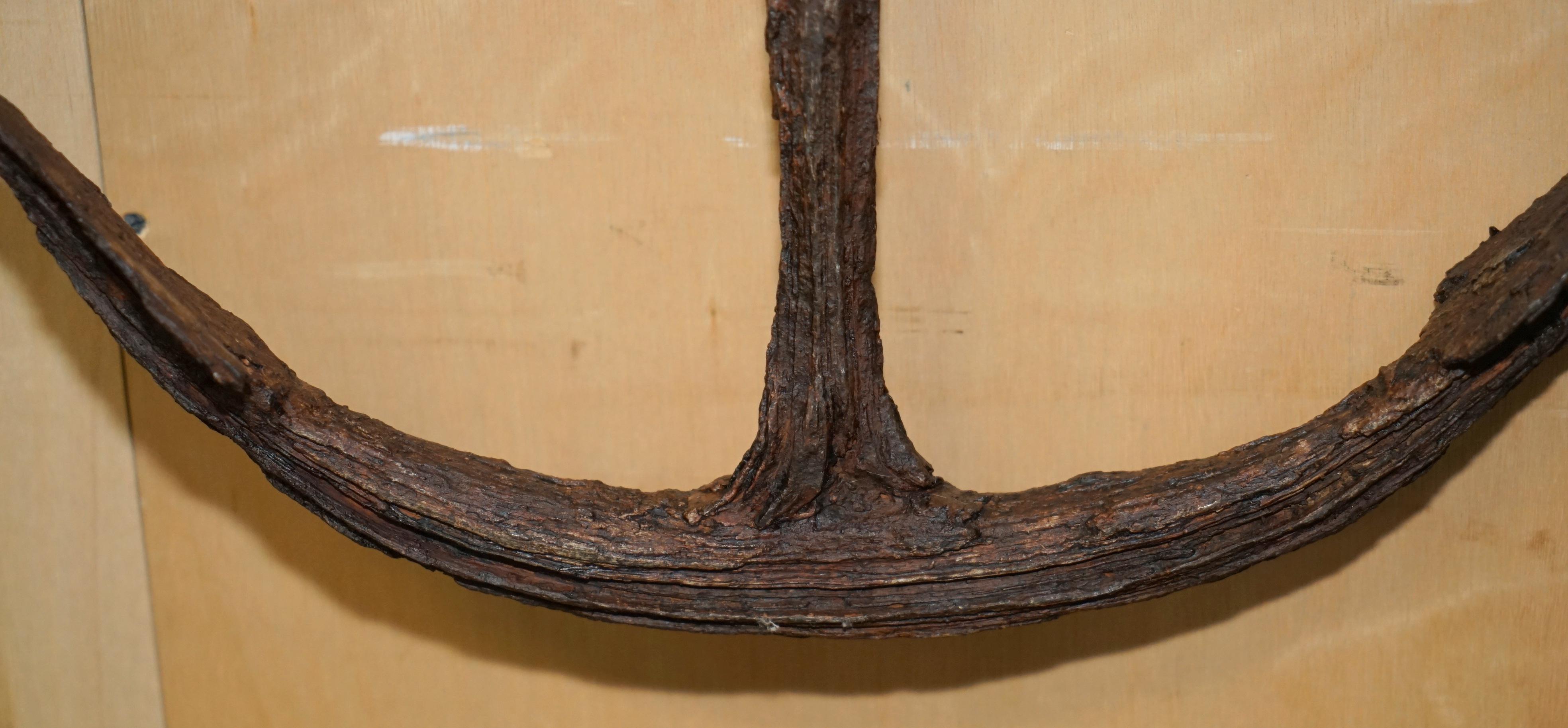 antigua ancla de barco inglesa de penanza circa 1640 original muy desgastada en Desgastado estado para la venta en West Sussex, Pulborough