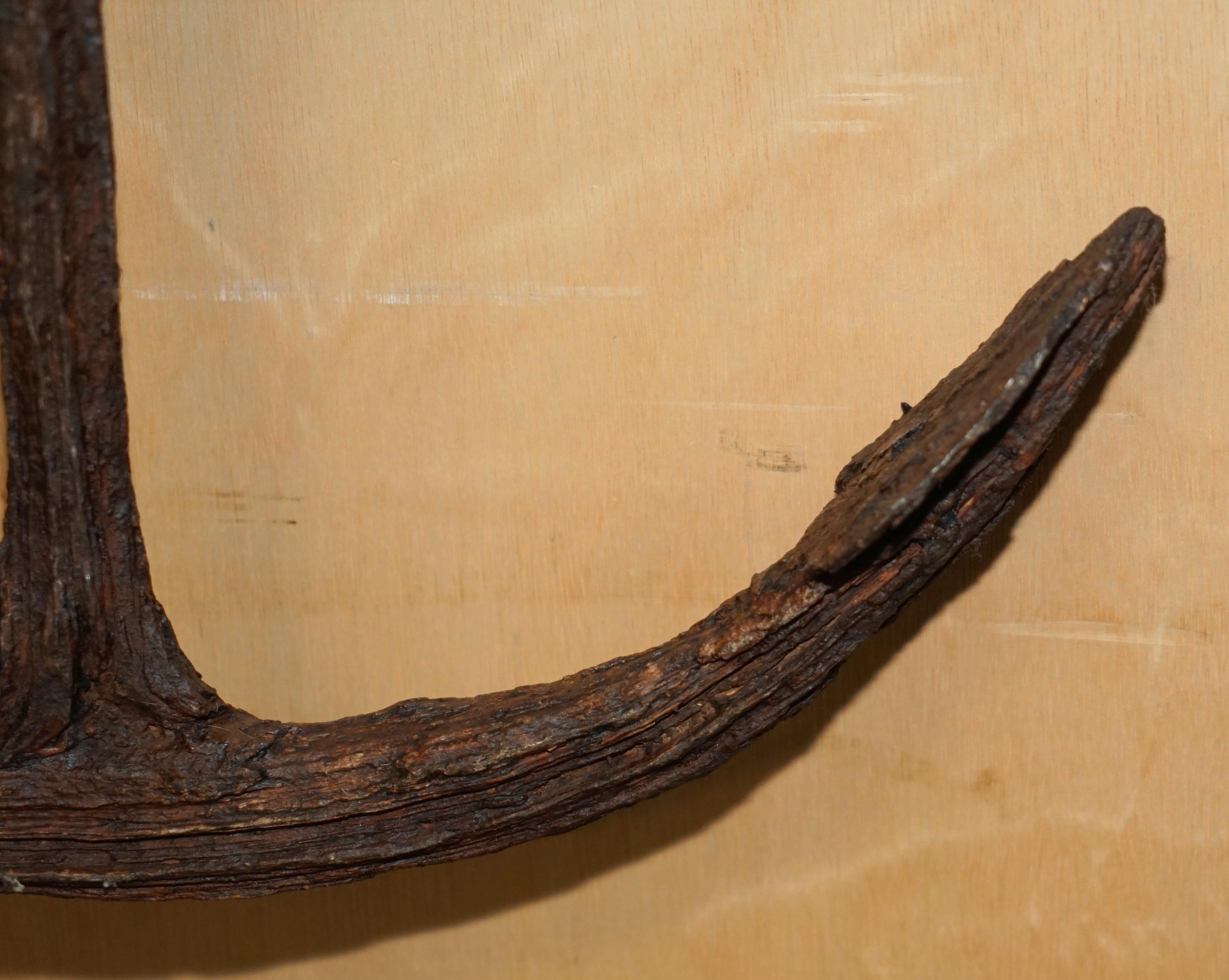 antigua ancla de barco inglesa de penanza circa 1640 original muy desgastada Hierro en venta