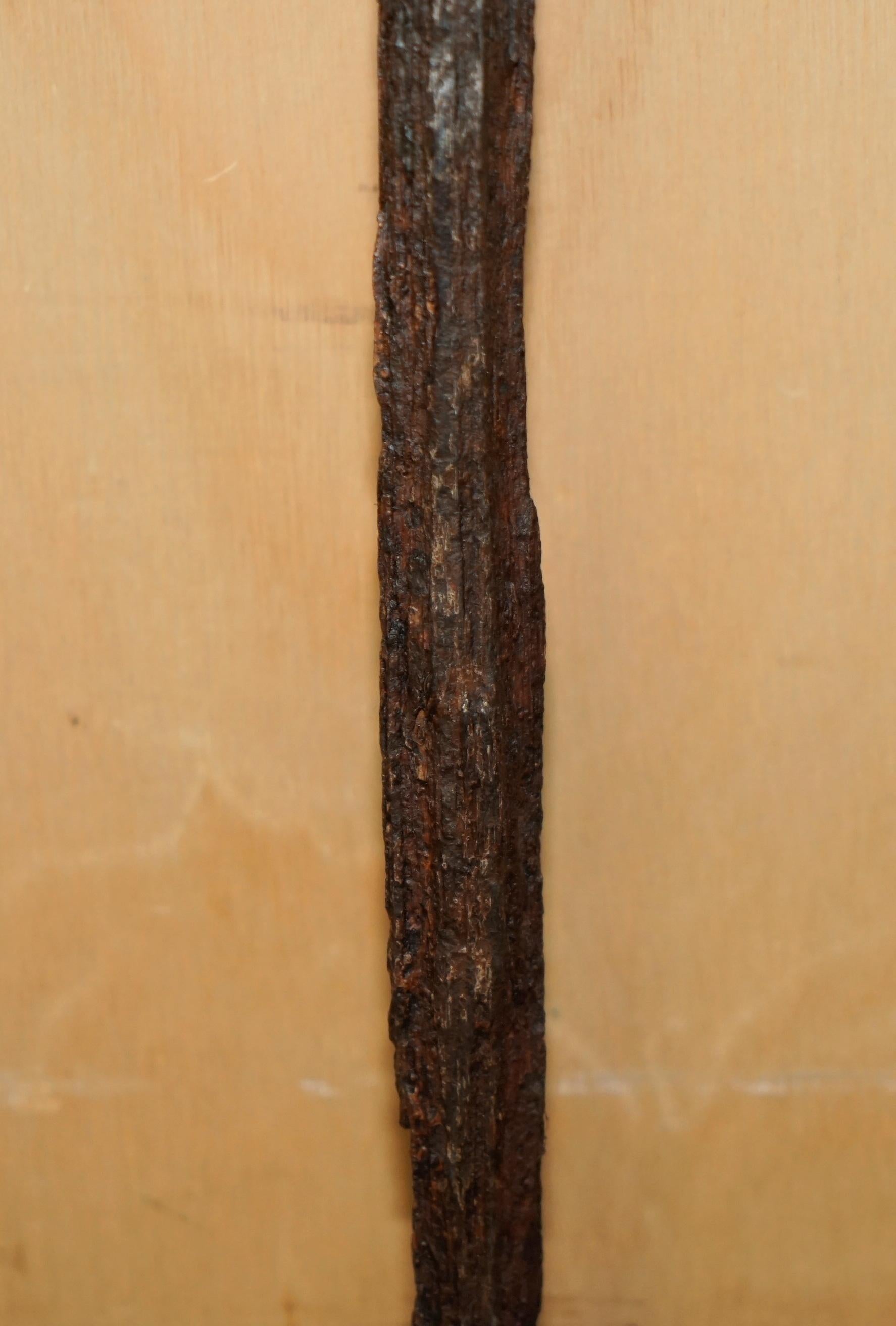 antigua ancla de barco inglesa de penanza circa 1640 original muy desgastada en venta 1