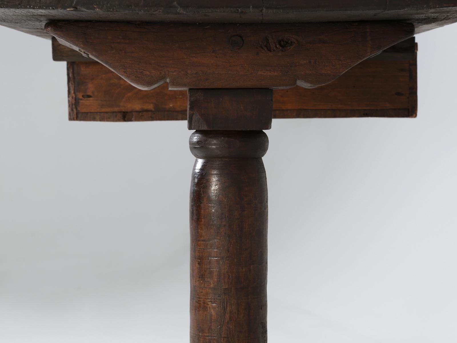 Antique Italian c1690-1730 Console Table, Desk, or Sofa Table  2