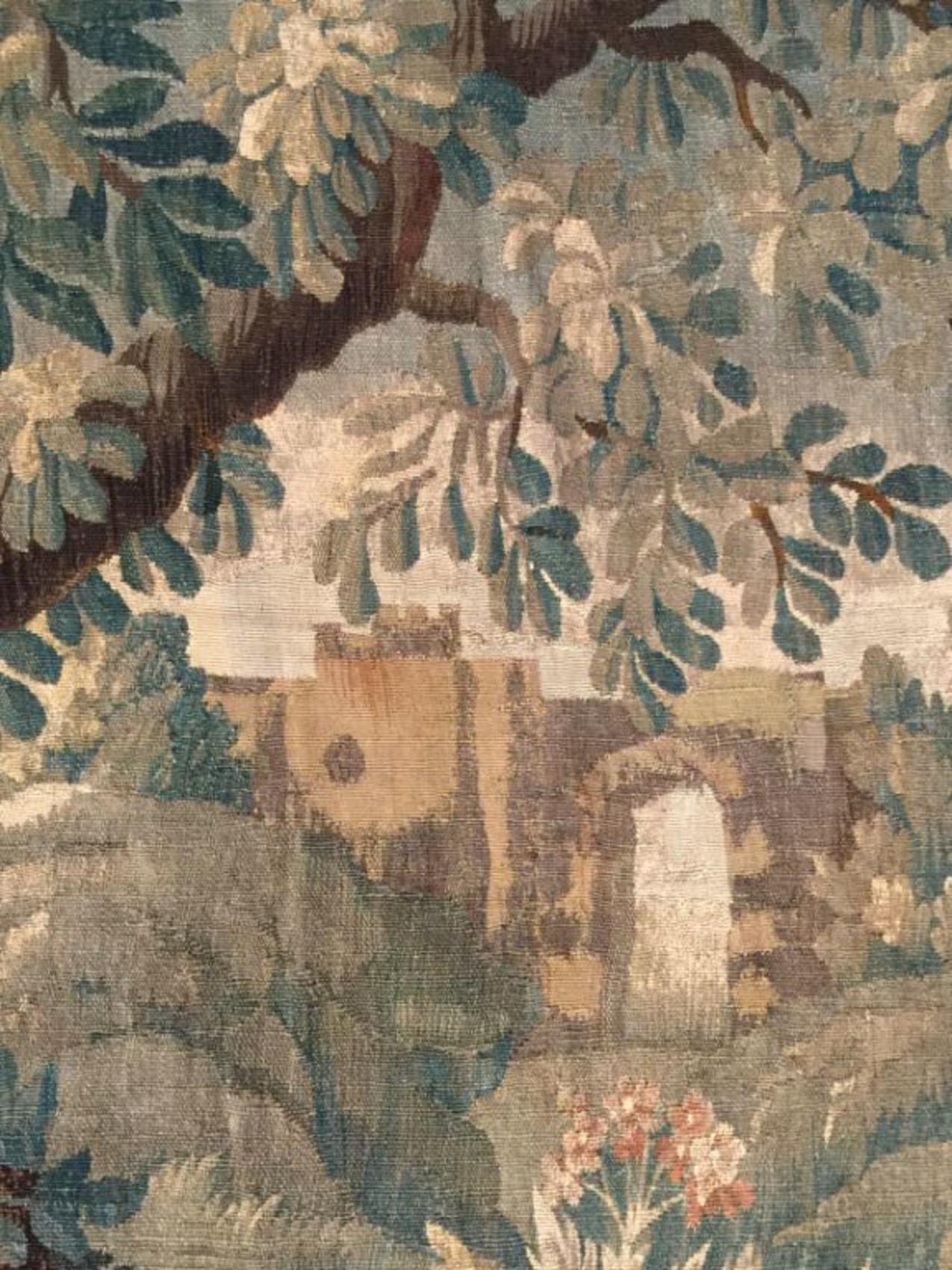 Antico arazzo fiammingo Greene & Greene del 1740, 8'6 x 13'2 in vendita 4
