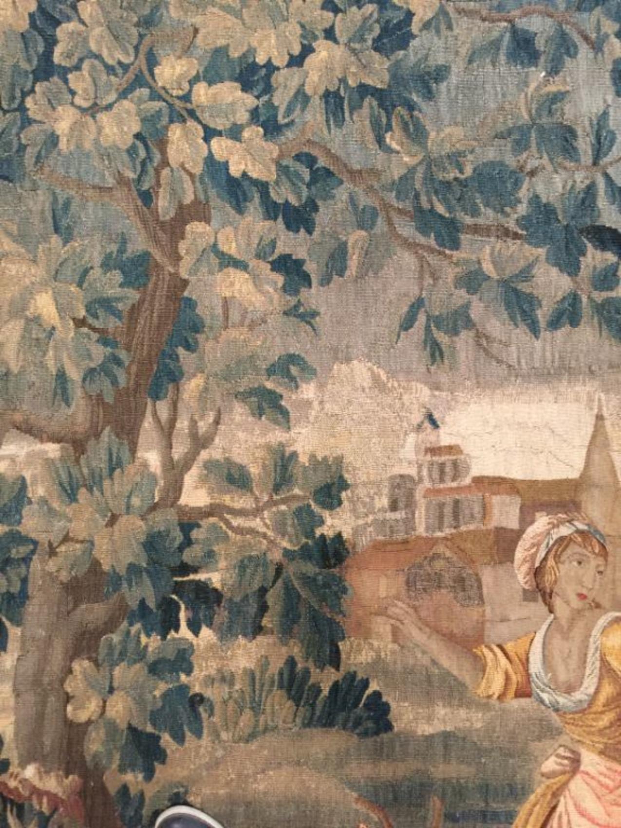 Antico arazzo fiammingo Greene & Greene del 1740, 8'6 x 13'2 in vendita 1