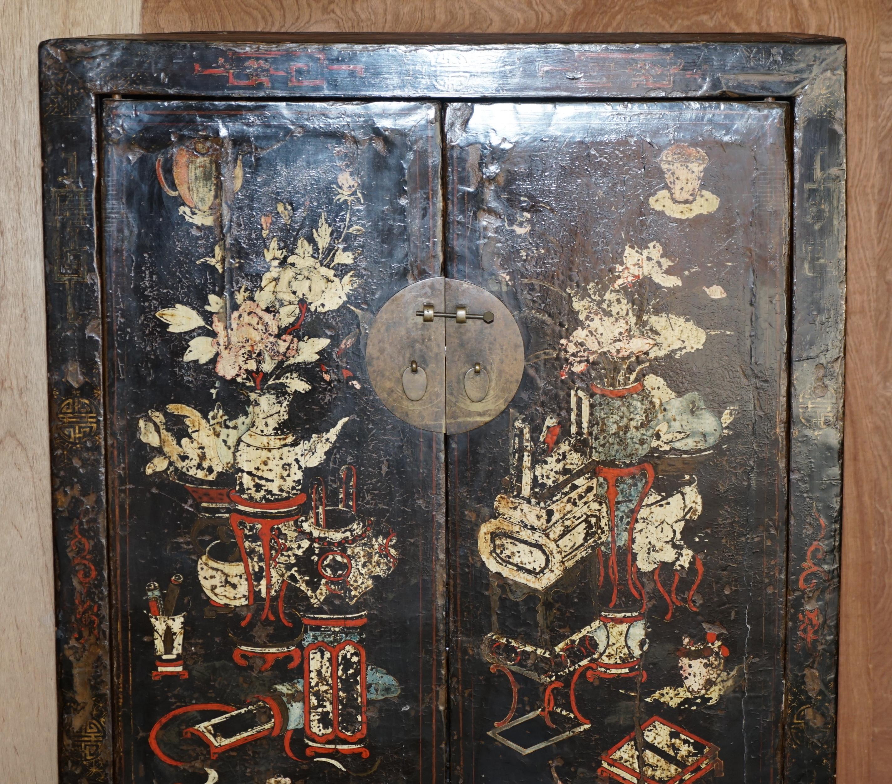 antique chinese wedding cabinet