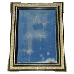 ANTICO CIRCA 1840 VETRO FOSSO ITALIANO PIATTO ORIGINALE MiRROR STUNNING GILT FRAME