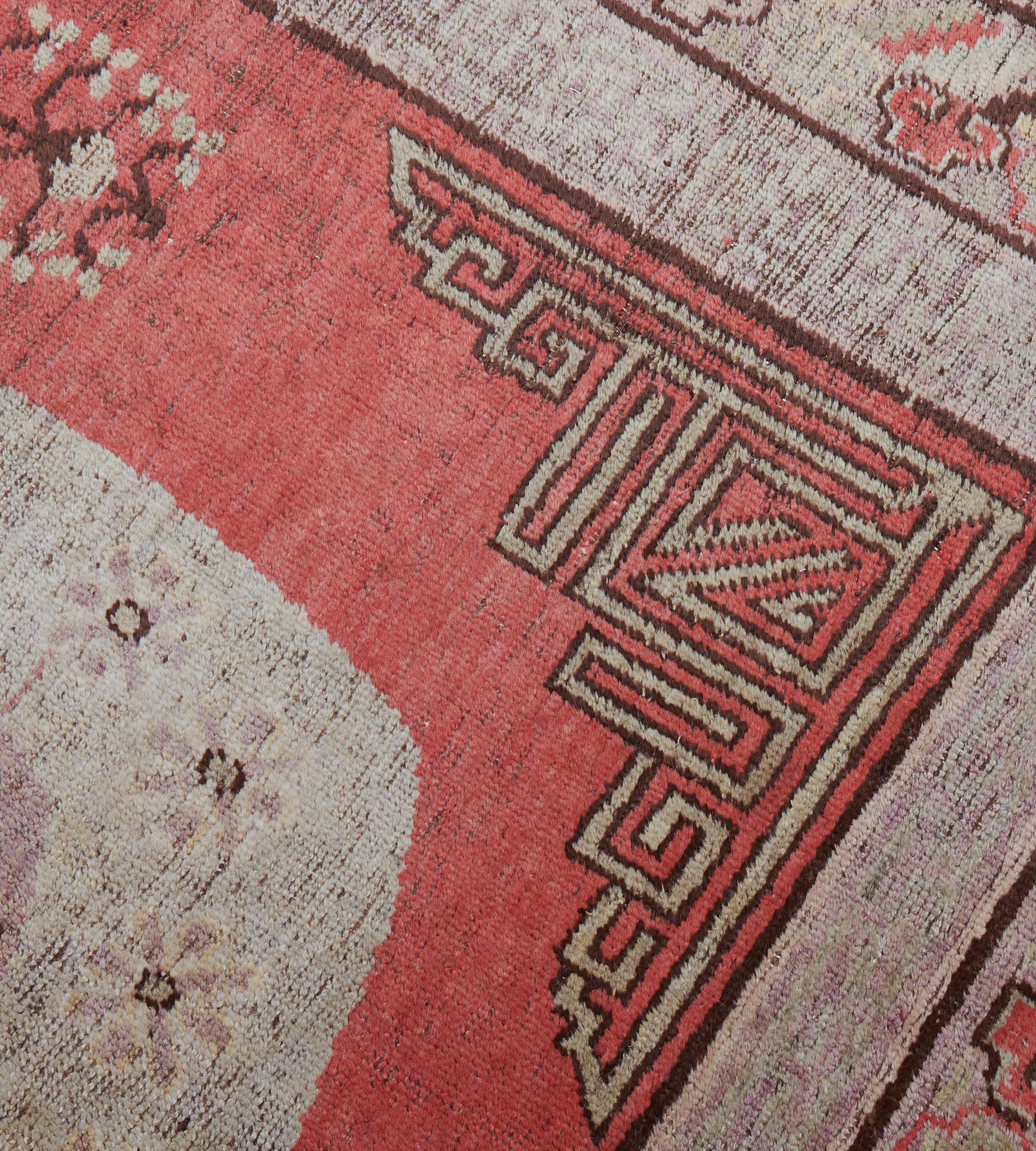 Antiker Khotan-Teppich aus Wolle CIRCA-1870 (Ostturkestanisch) im Angebot