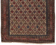 Antique circa 1880 Caucasian Dagestan Prayer Rug