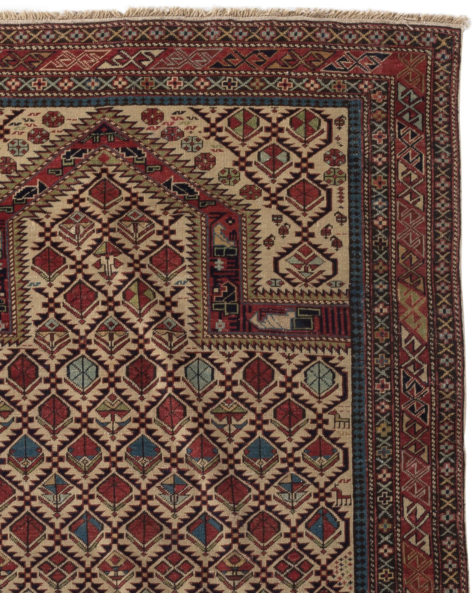 prayer rug size