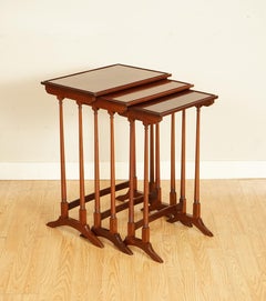 Antique circa 1880's Beautiful Nest of Three Tables