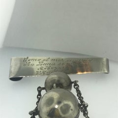 Antique circa 1897 Agassiz Geneva Sterling Chatelain Pin Watch for Collectors